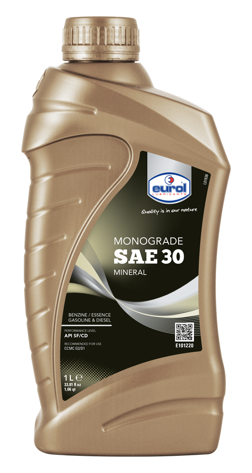 Eurol Monograde 30 SF/CC  &quot;Gräsklipparolja&quot;